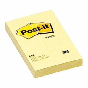 3M 656 2×3 Post-it Pad pack of 12 pieces