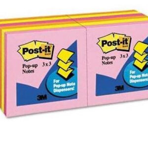 3M R330-12AN 3x3 neon pop-up Post-it Pad