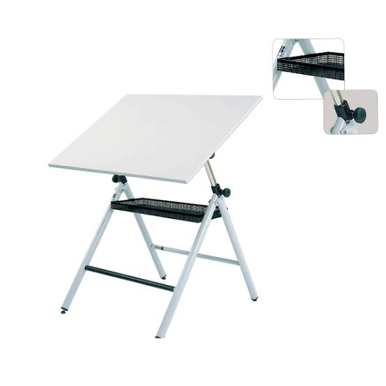 ALFI BIEFFE BF 19 folding stand with 85 x 120 cm drafting board
