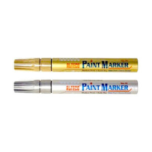 Alteco metallic marker in silver and gold