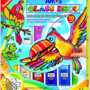 Amos peelable glass deco 10 colours