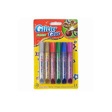 Amos glitter glue six-piece set
