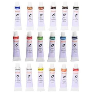 Artmax oil color paint set ARTDSOC-18 18pcs