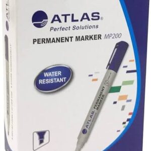 Atlas MP200 permanent marker pack of 12 AS-MP200-BE