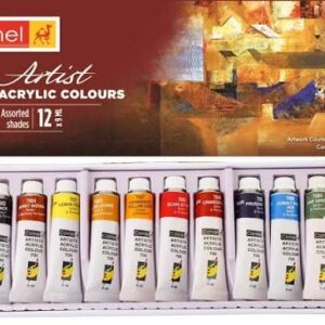 Camel acrylic colours 9ml set of 12 shades
