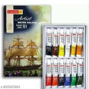 Camel artist water colours assorted set of 12 shades