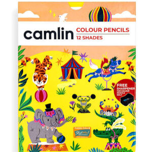 Camin Colour Pencils with 12 assorted shades