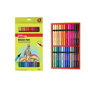 Camlin Brush Pens in 24 assorted shades