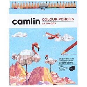 Camlin Colour Pencils in 24 assorted shades