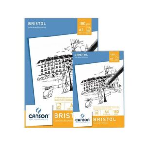 Canson Bristol drawing paper pad A3 180GSM 20 sheets