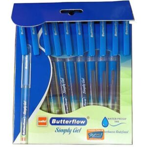 Cello Butterflow pens 12-piece pack