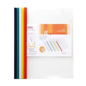 Deli 5537 report cover filing accessories pack of 5