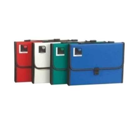 Deli 5559 A4 12 pocket expanding file with handle