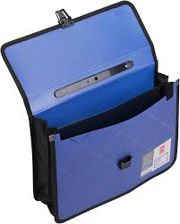 Deli E39619 A4 cube expanding file 7 pockets assorted