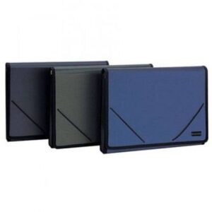 Deli E5552 A4 expanding file with 13 pockets in assorted colours, 10-piece pack