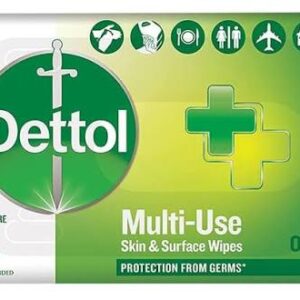 Dettol Original Antibacterial Skin Wipes 10 wipes pack