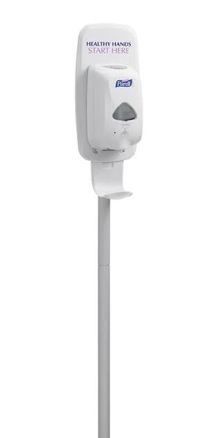 Purell TFX touch-free floor stand dispenser model 2424-DS